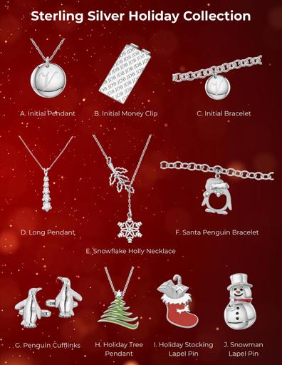 Sterling Silver Holiday Collection
