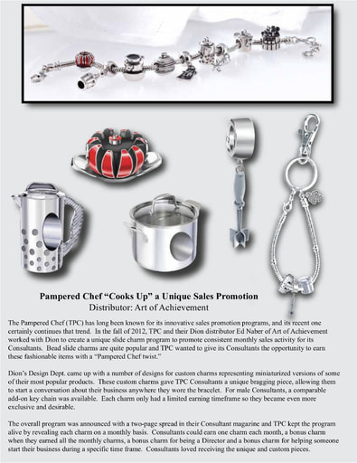 Pampered Chef Slide Charm Bracelet Case Study