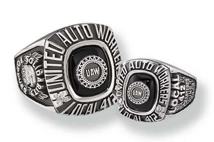 UAW Local 412 Member Rings