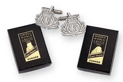 Cunard Cruise Line Cuff Links