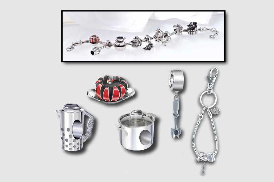 Pampered Chef Slide Charm Jewelry